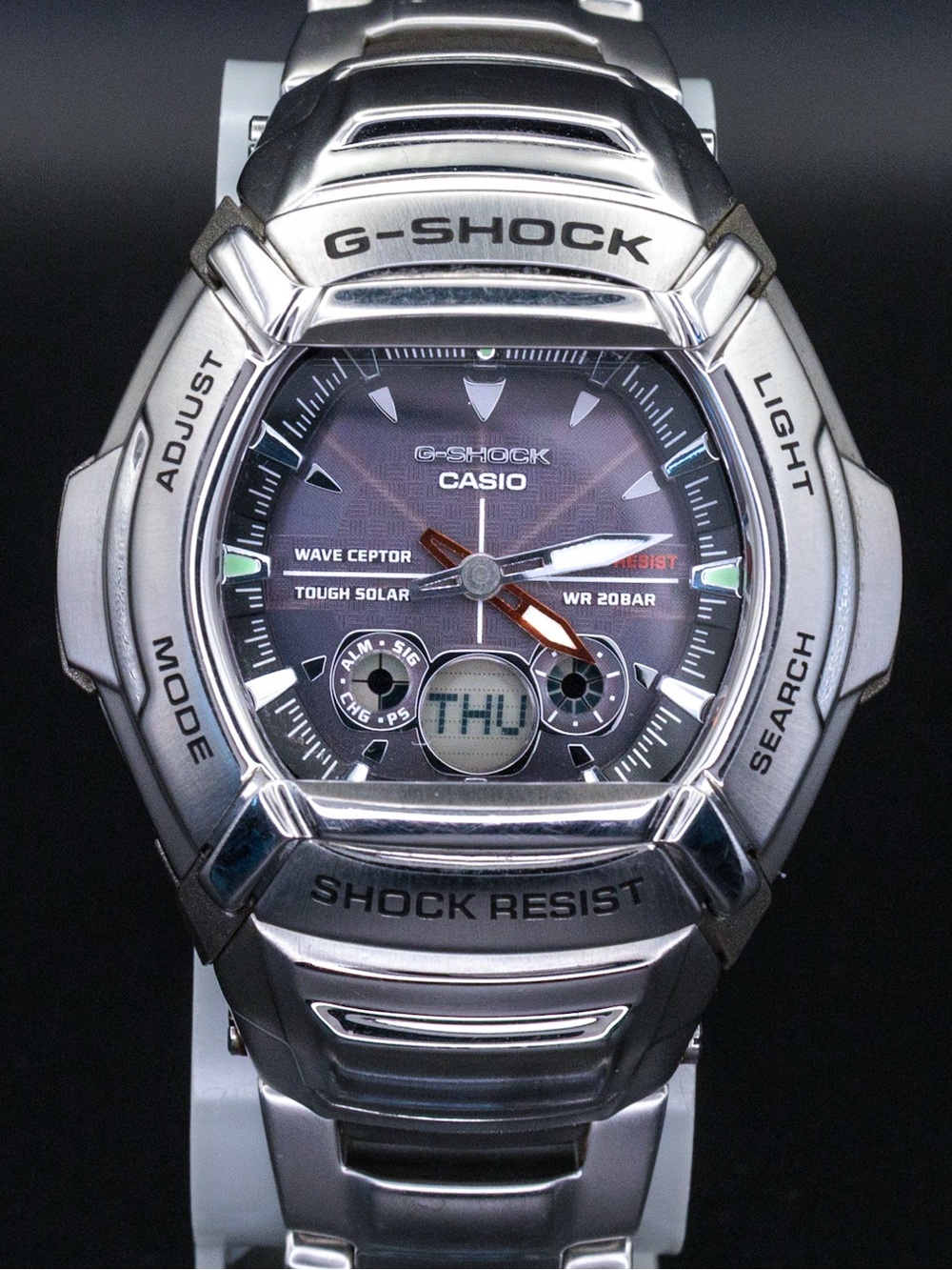 Casio Rare G-Shock GW-1400DJ Solar Wave JDM Import Vintage Ana Digi Watch